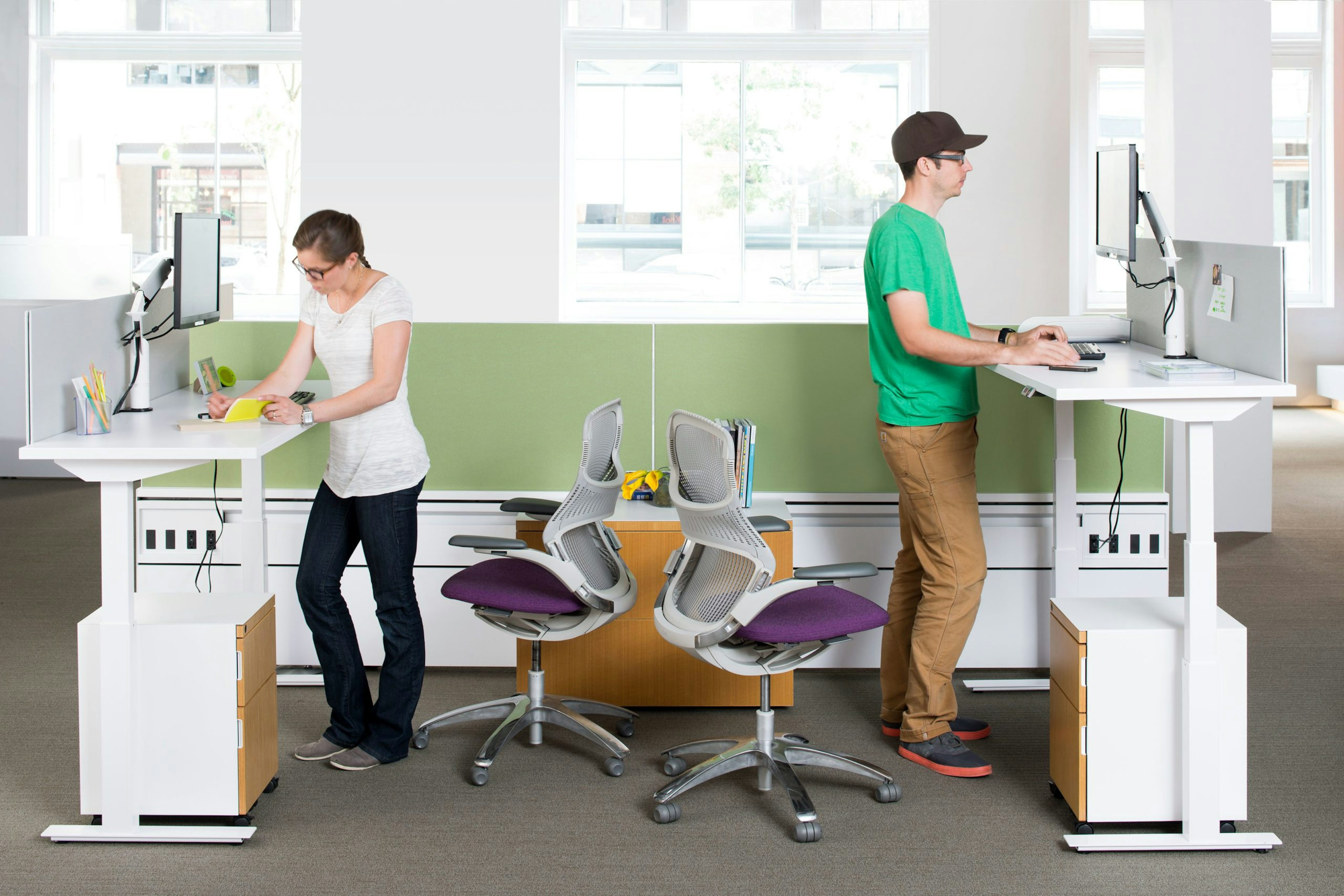The rise of the sit stand desk K2 Space