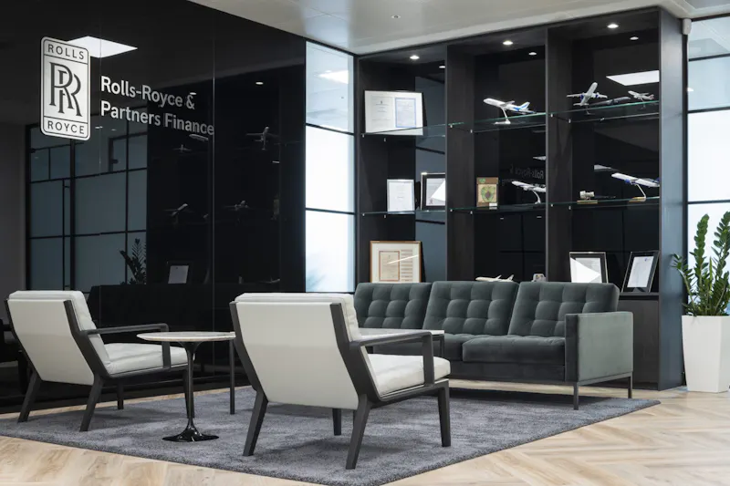 Brand Through Material — Rolls-Royce, London by K2 Space Black glass, marble and timber expressing the Rolls-Royce brand by K2 Space