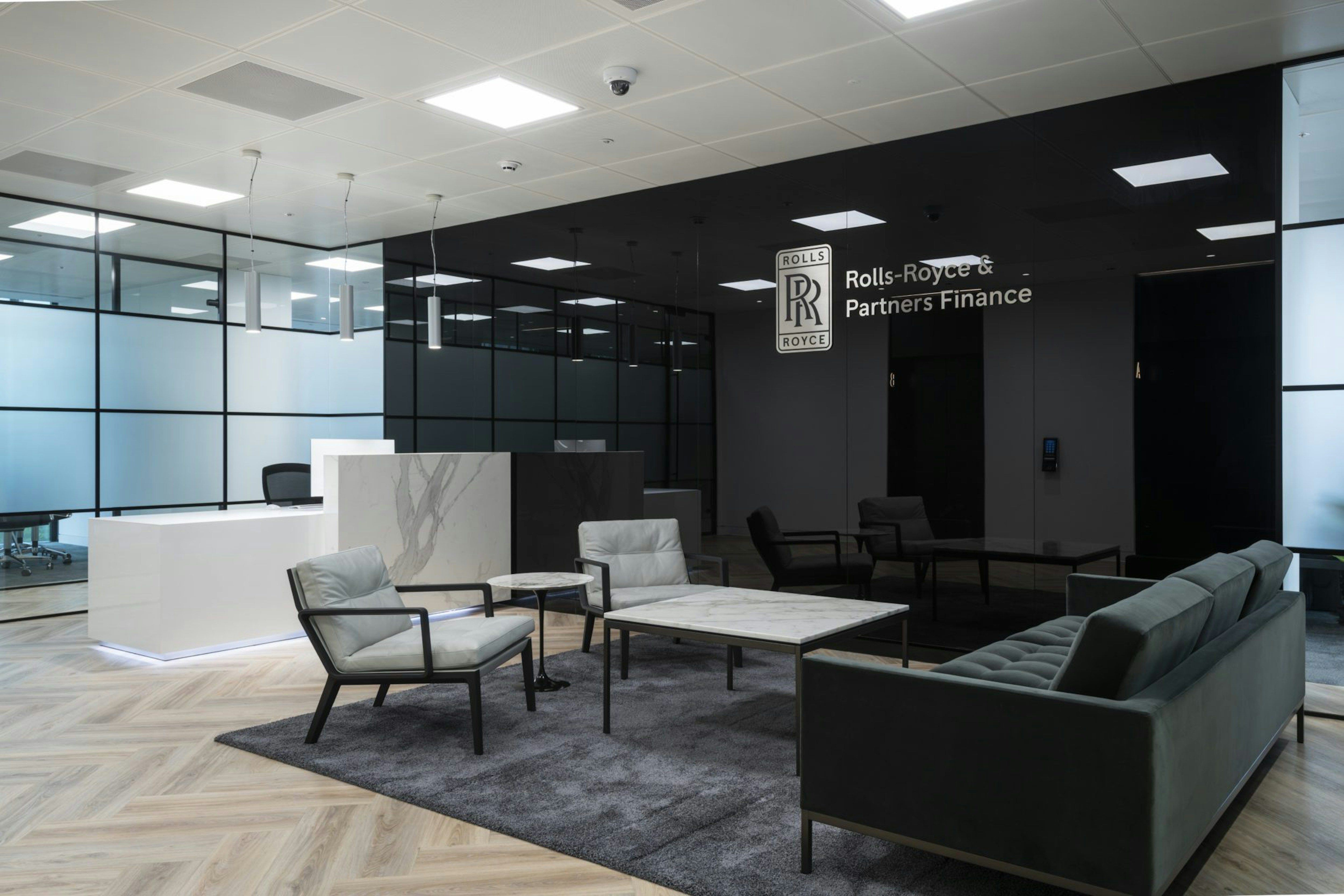 Reception area