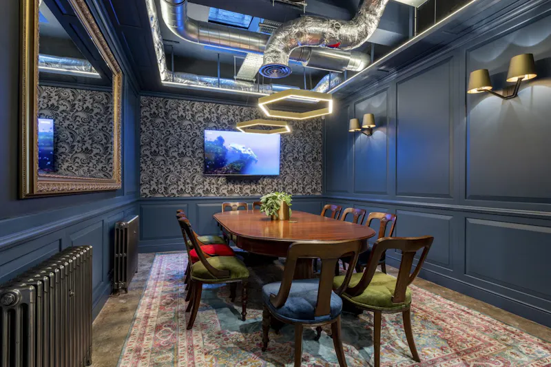 Office Library — Bericote, London by K2 Space Quiet library reading room with bookshelves and focused seating at Bericote London by K2 Space