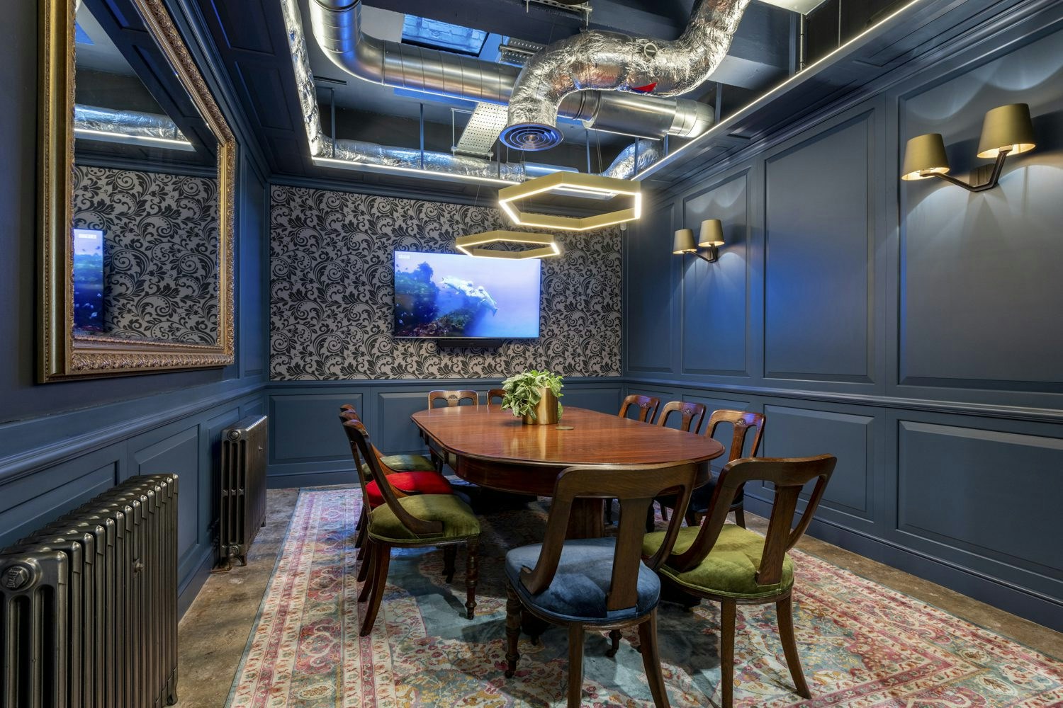 Eclectic office interior design for Bericote Properties