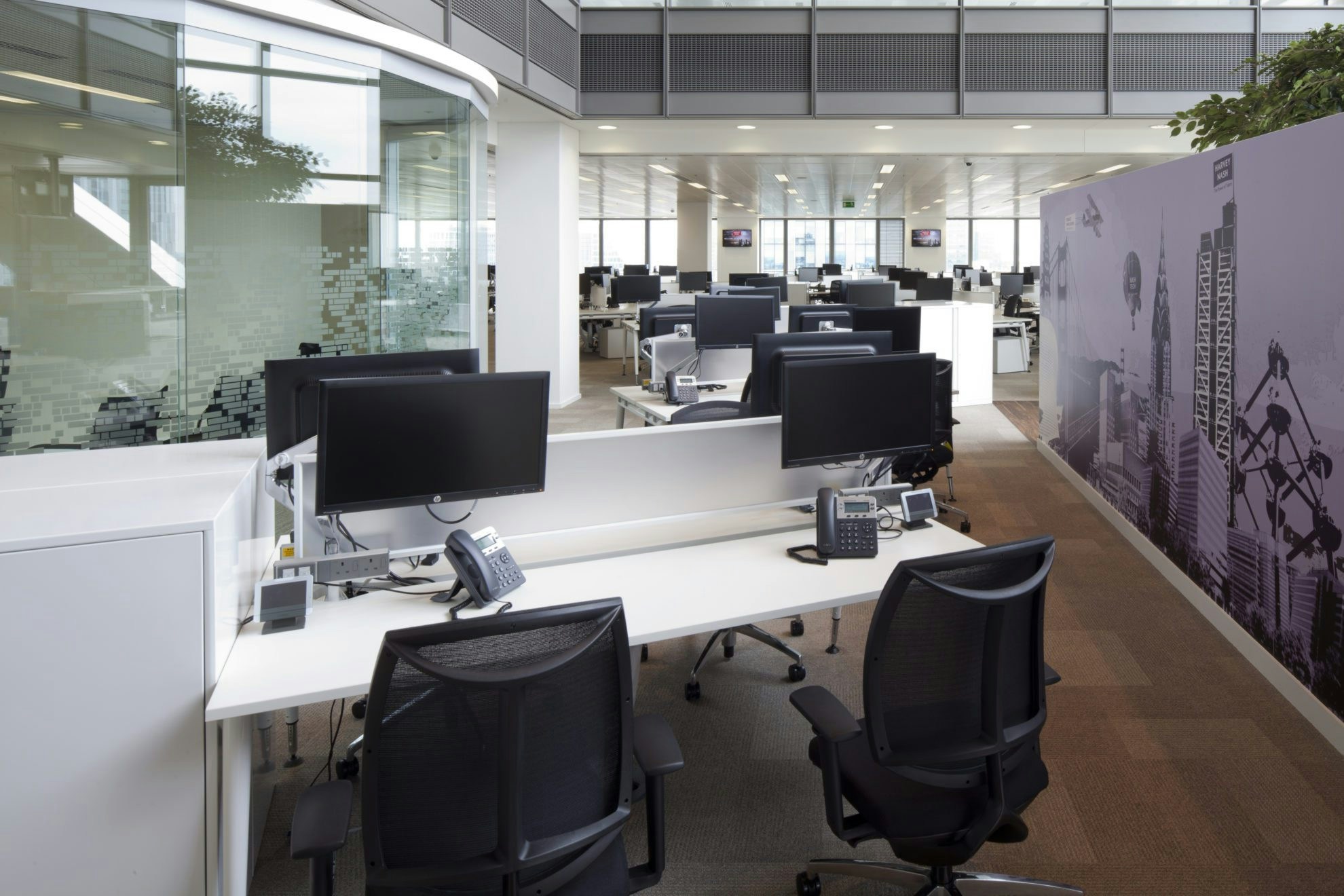 Harvey Nash Open Plan Office
