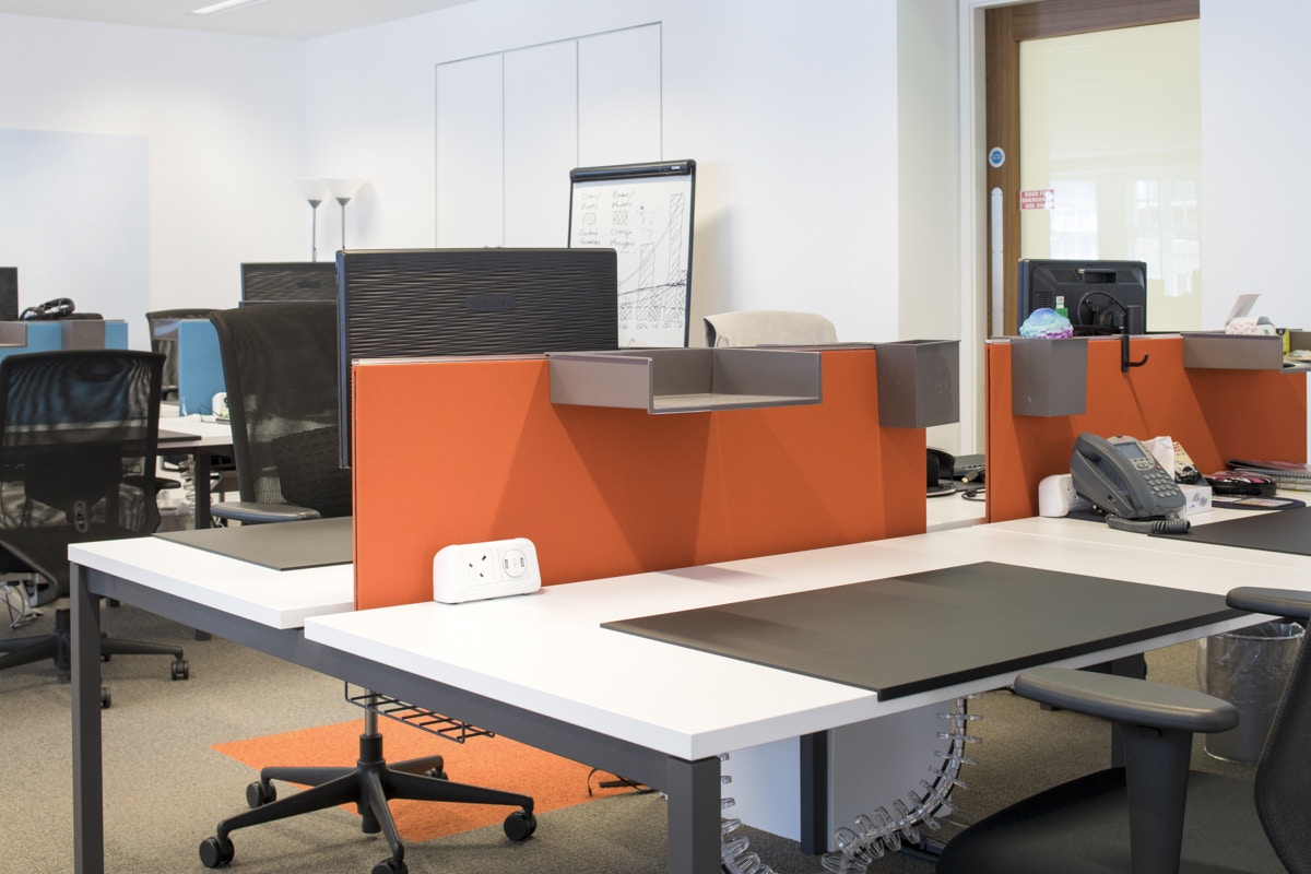 Ergonomic furniture in ICP's workspace