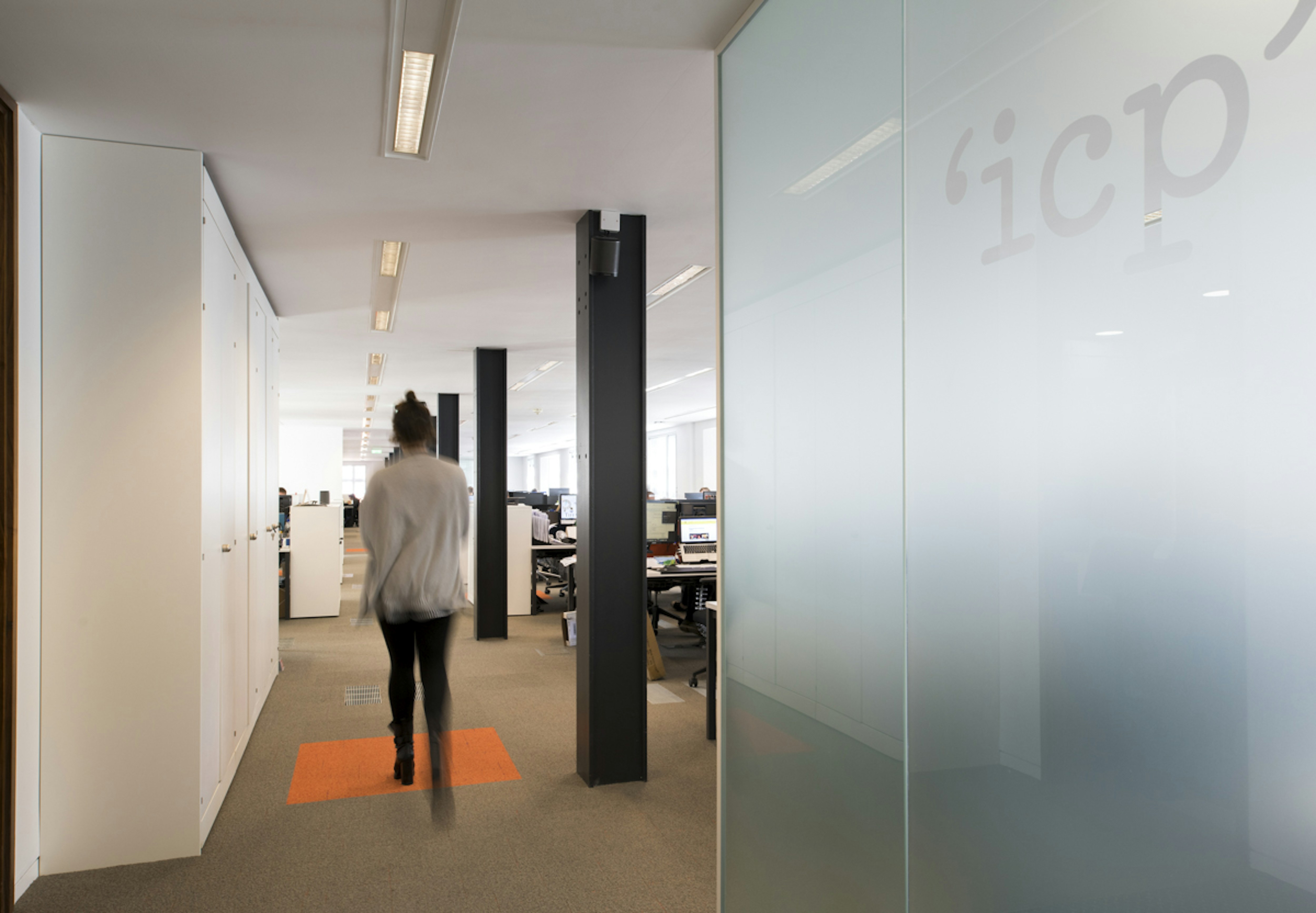 ICP open plan glass meeting room