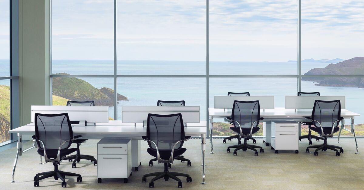 Liberty ocean office chair from Humanscale