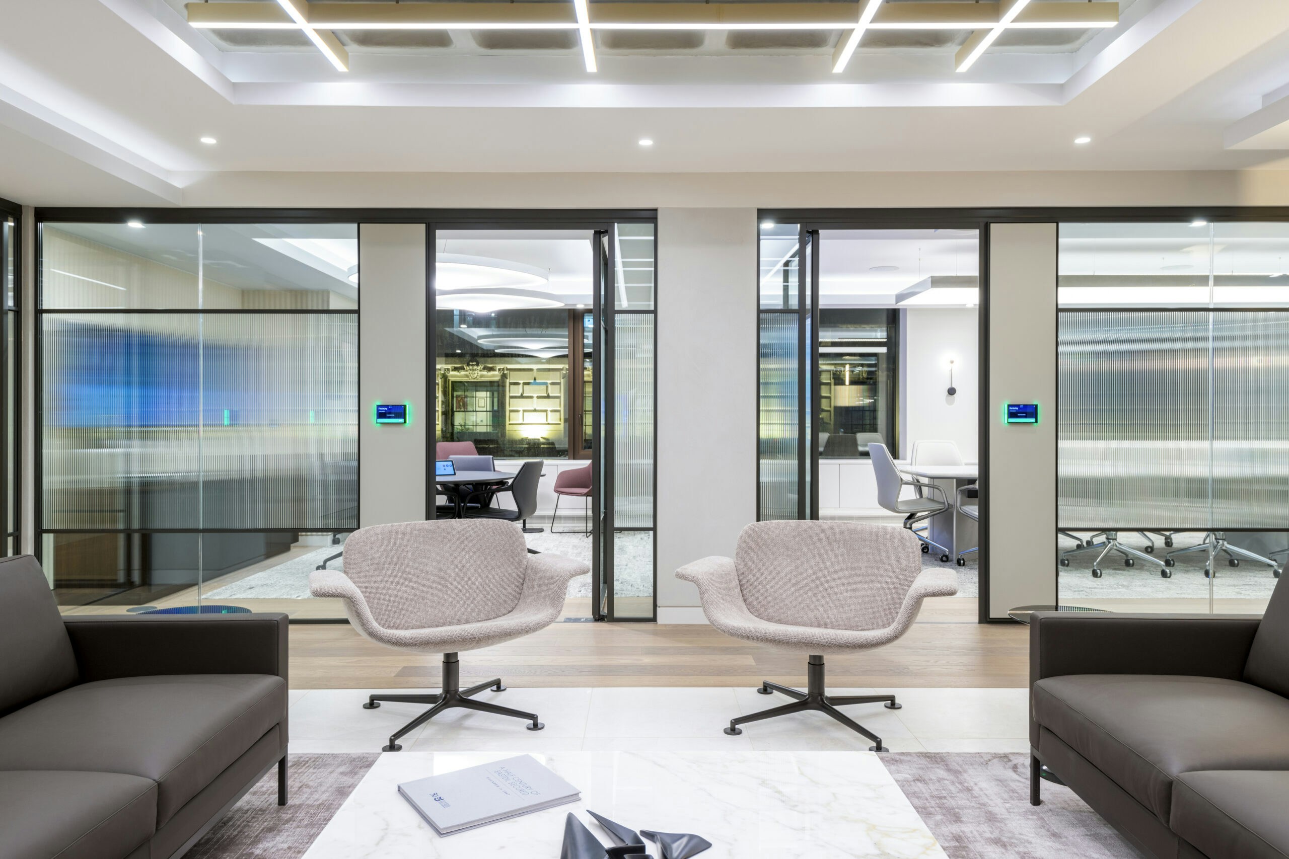 Elegant Office Transformation for US Investment Firm's Office in Mayfair