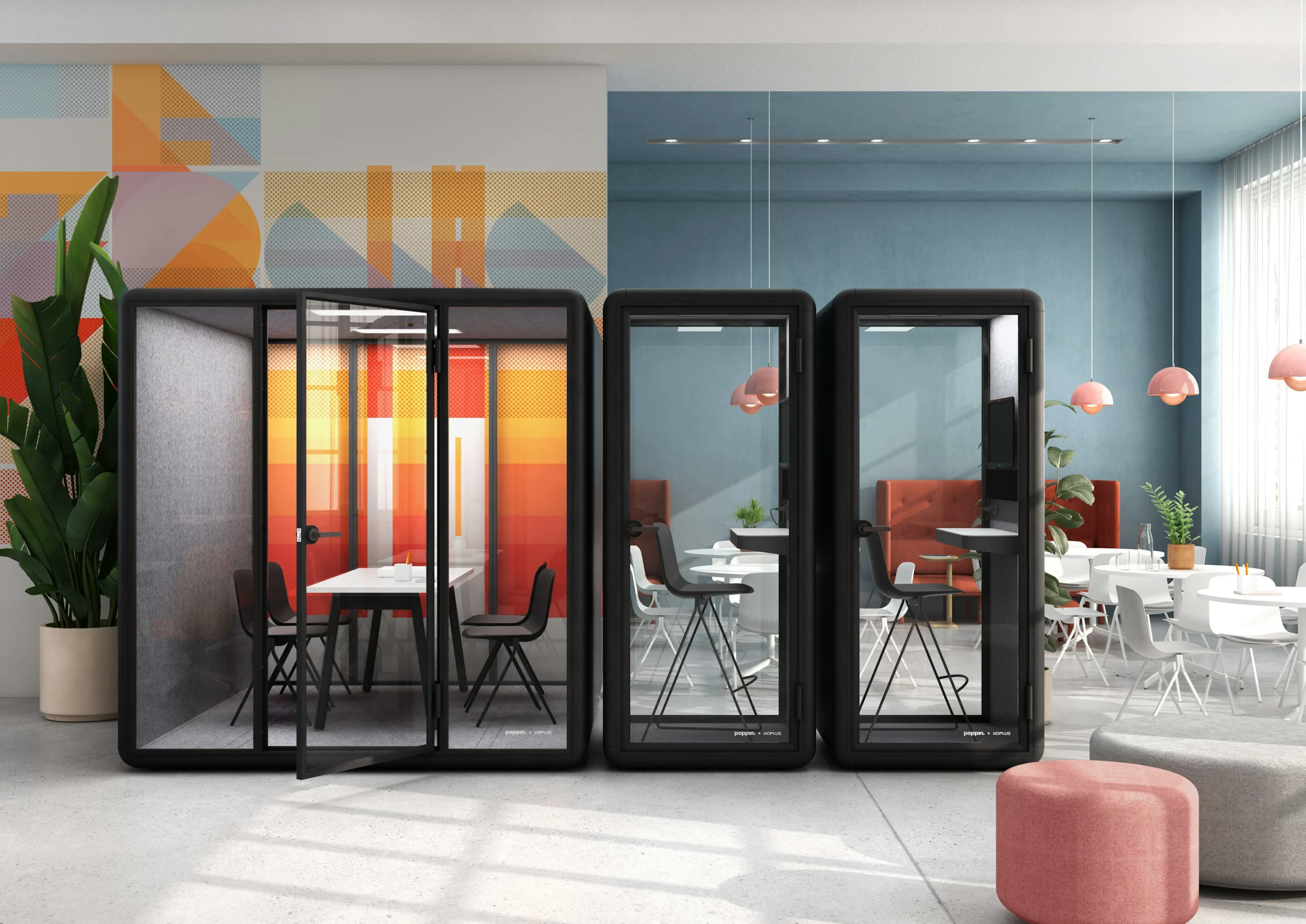 Kimball Office Pods