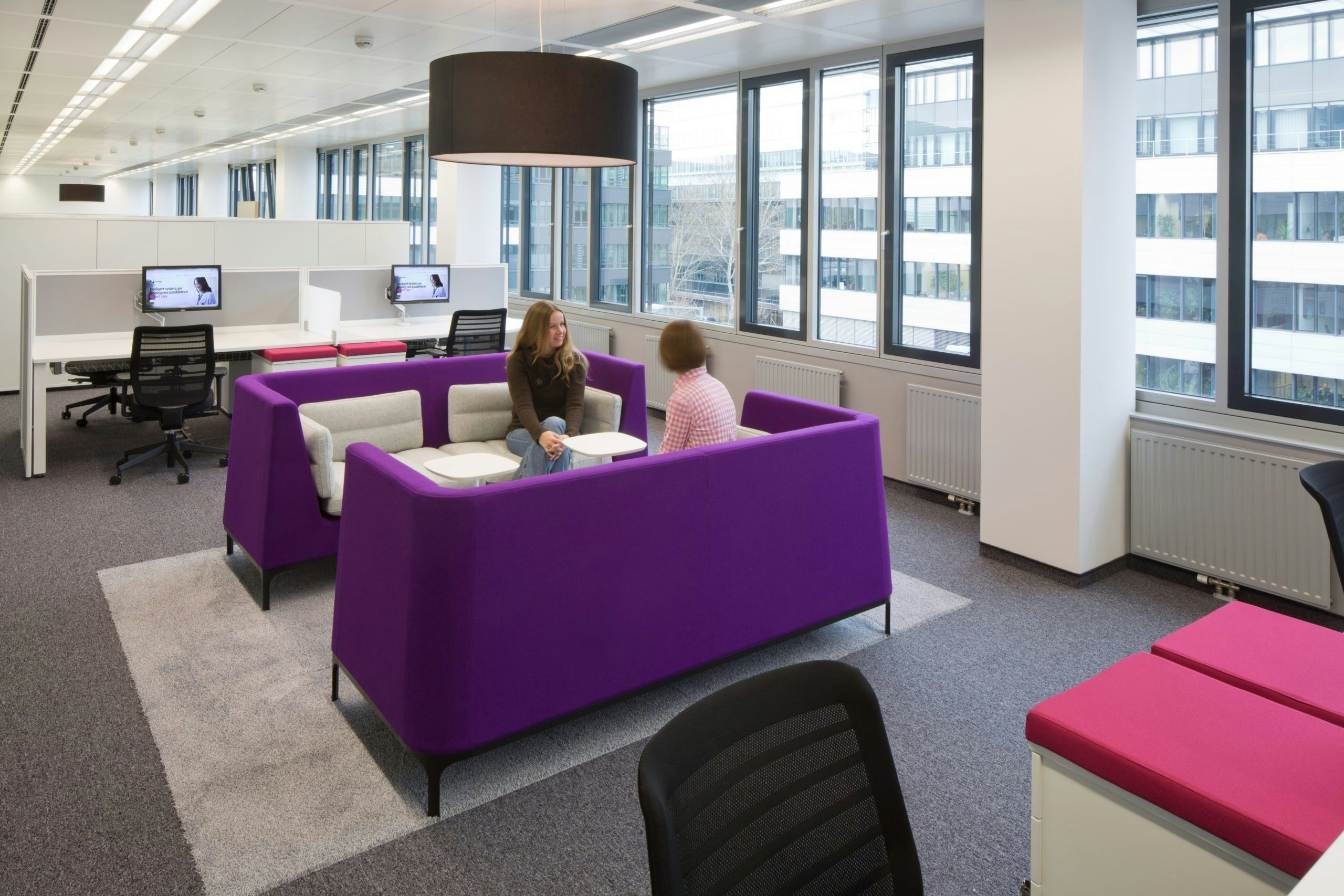 Nuance vibrant breakout areas
