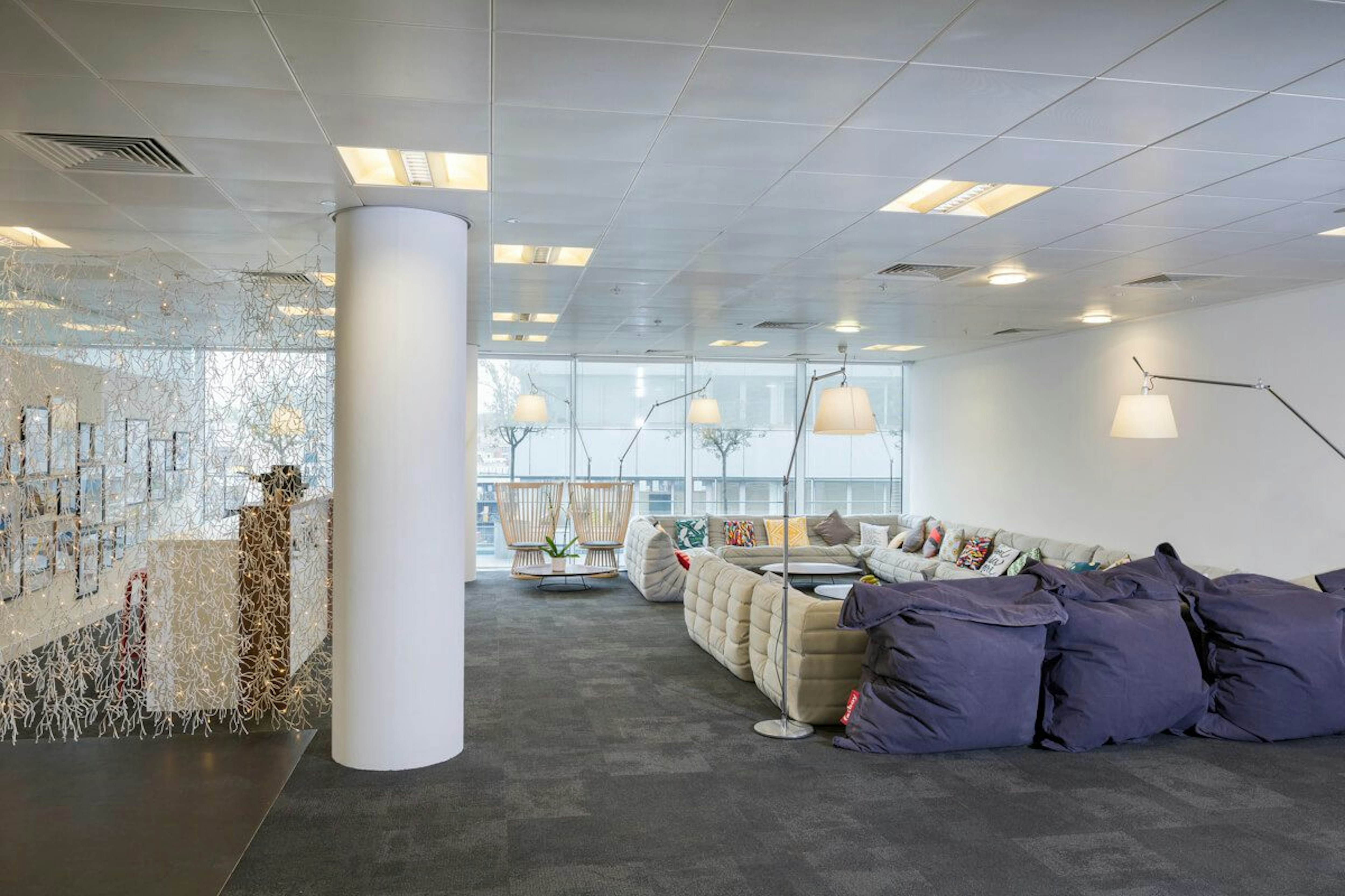 VoucherCodes beanbag and sofa space