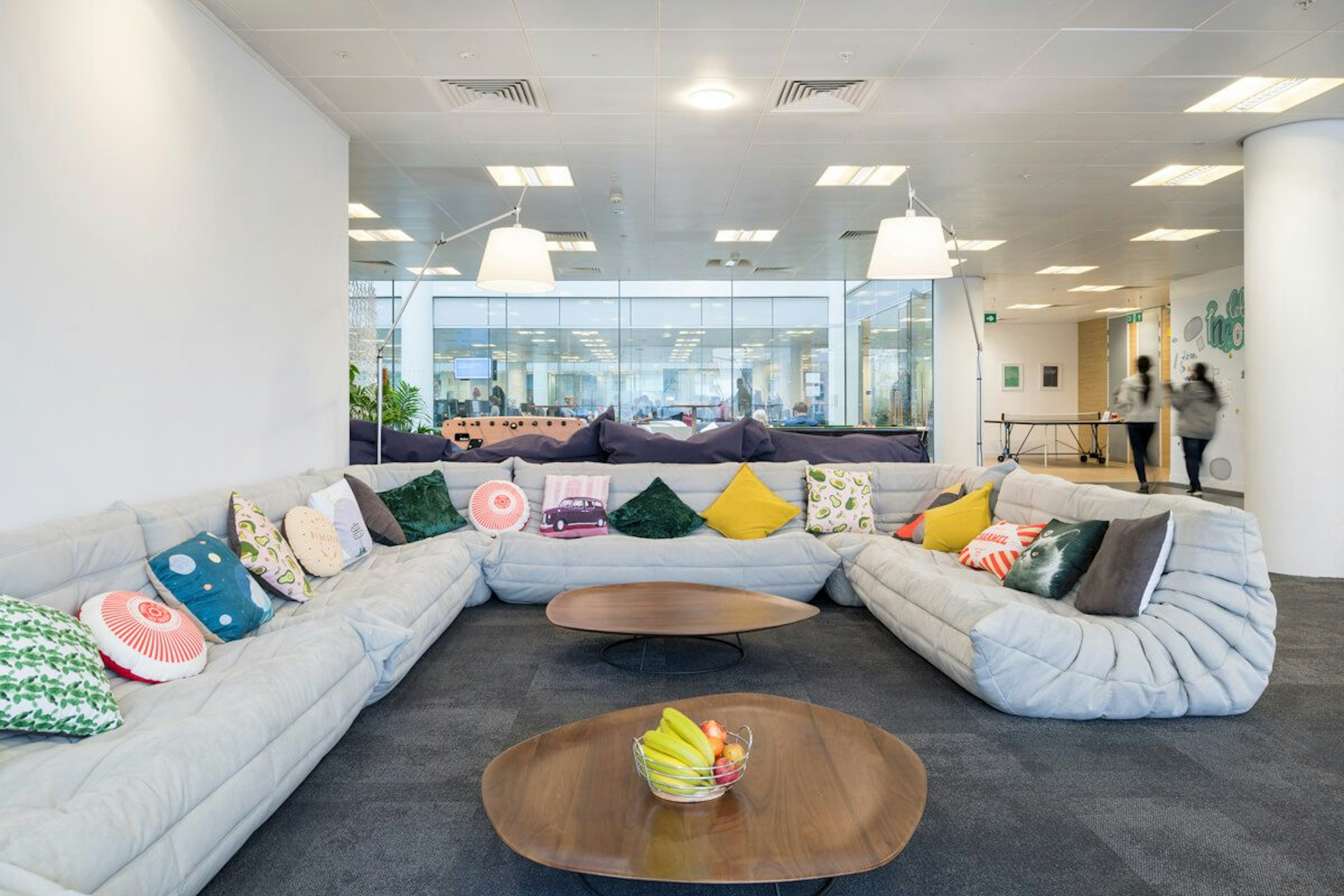 VoucherCodes wrap around sofa