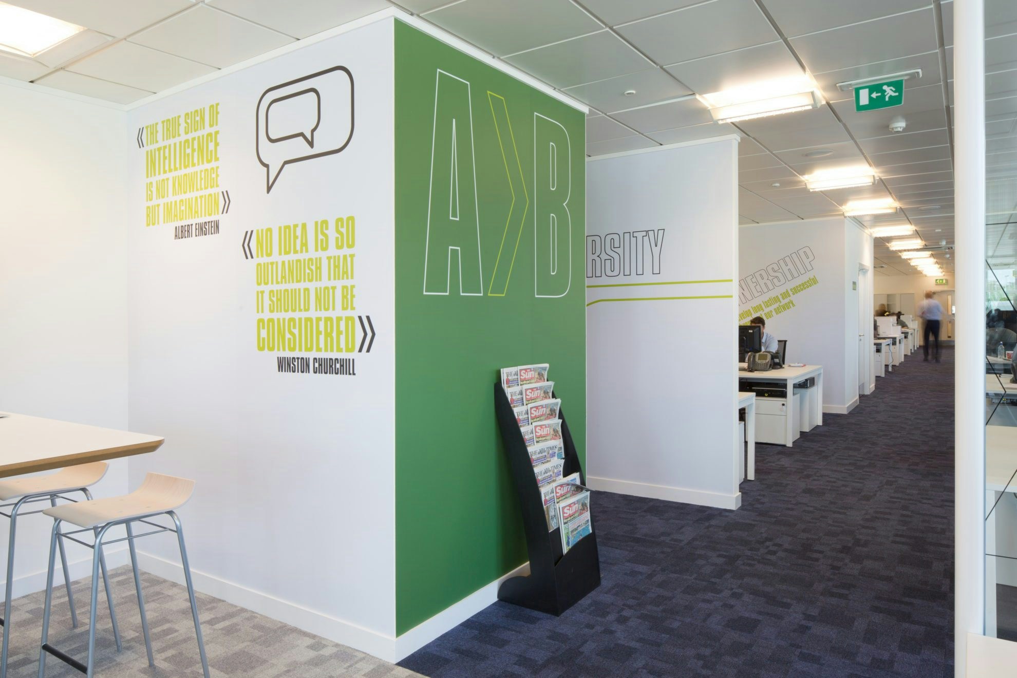 News UK Full height graphics