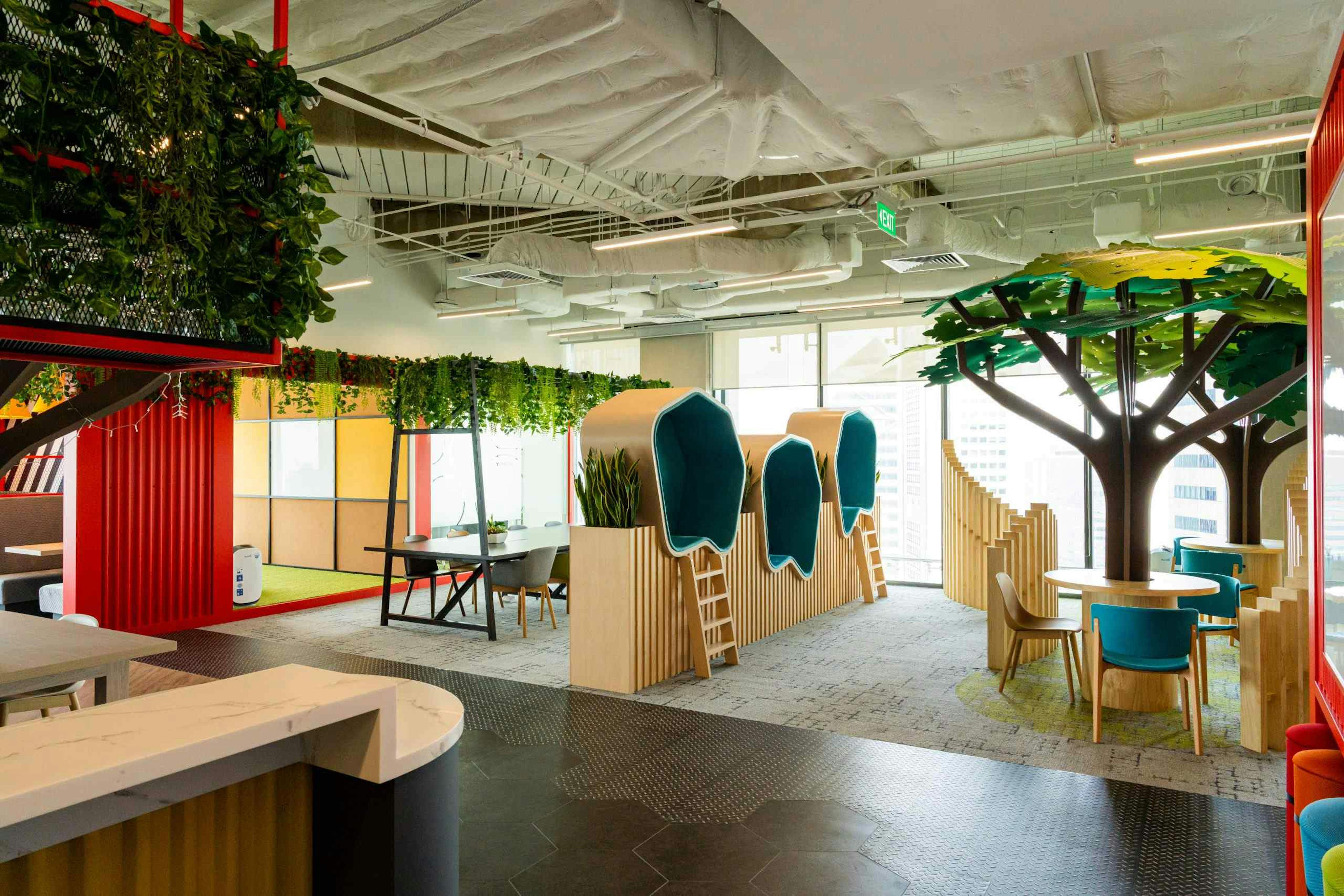 Tech Company's Office Space Puts the Fun in Functional