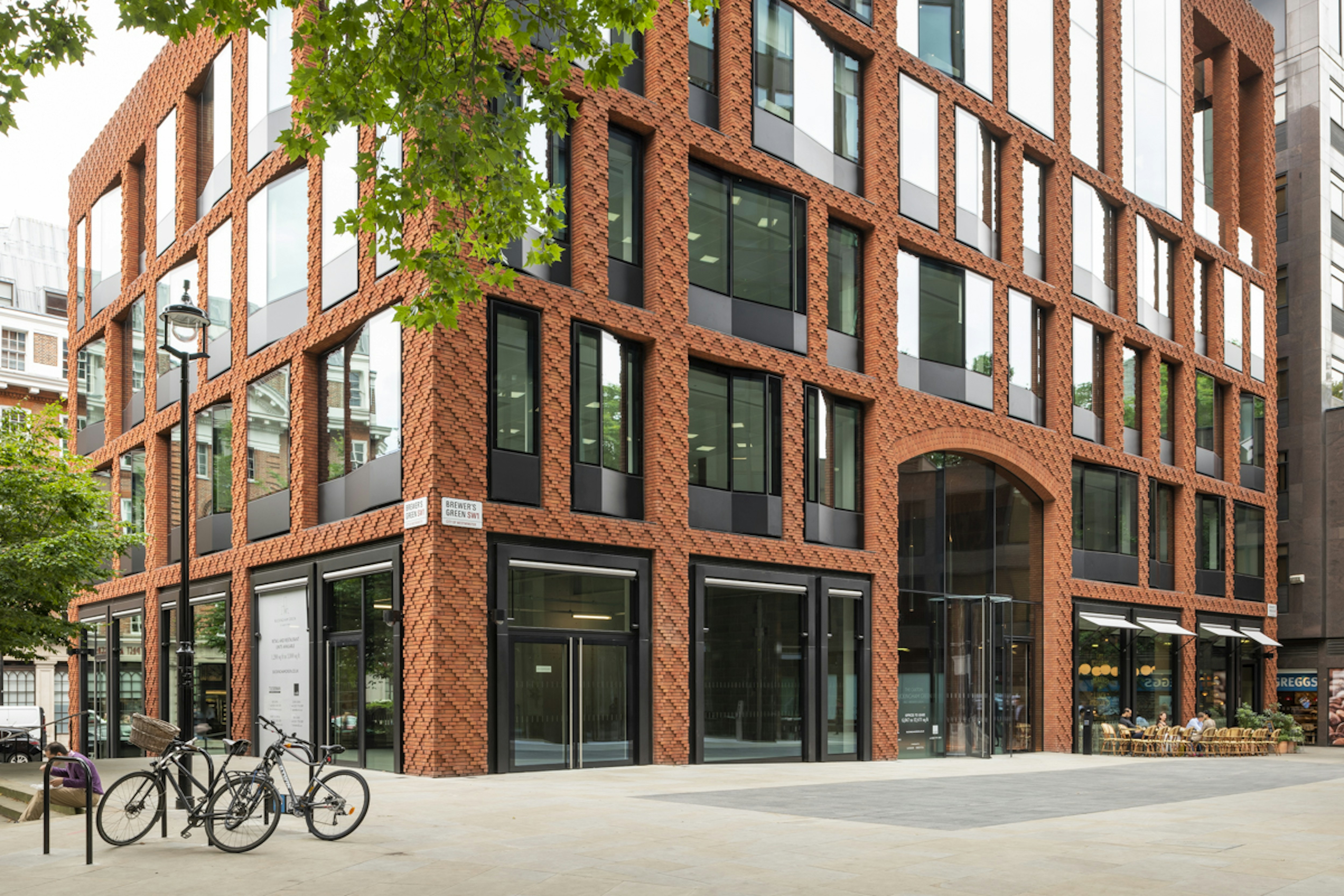 Rolls Royce Entrance to Building