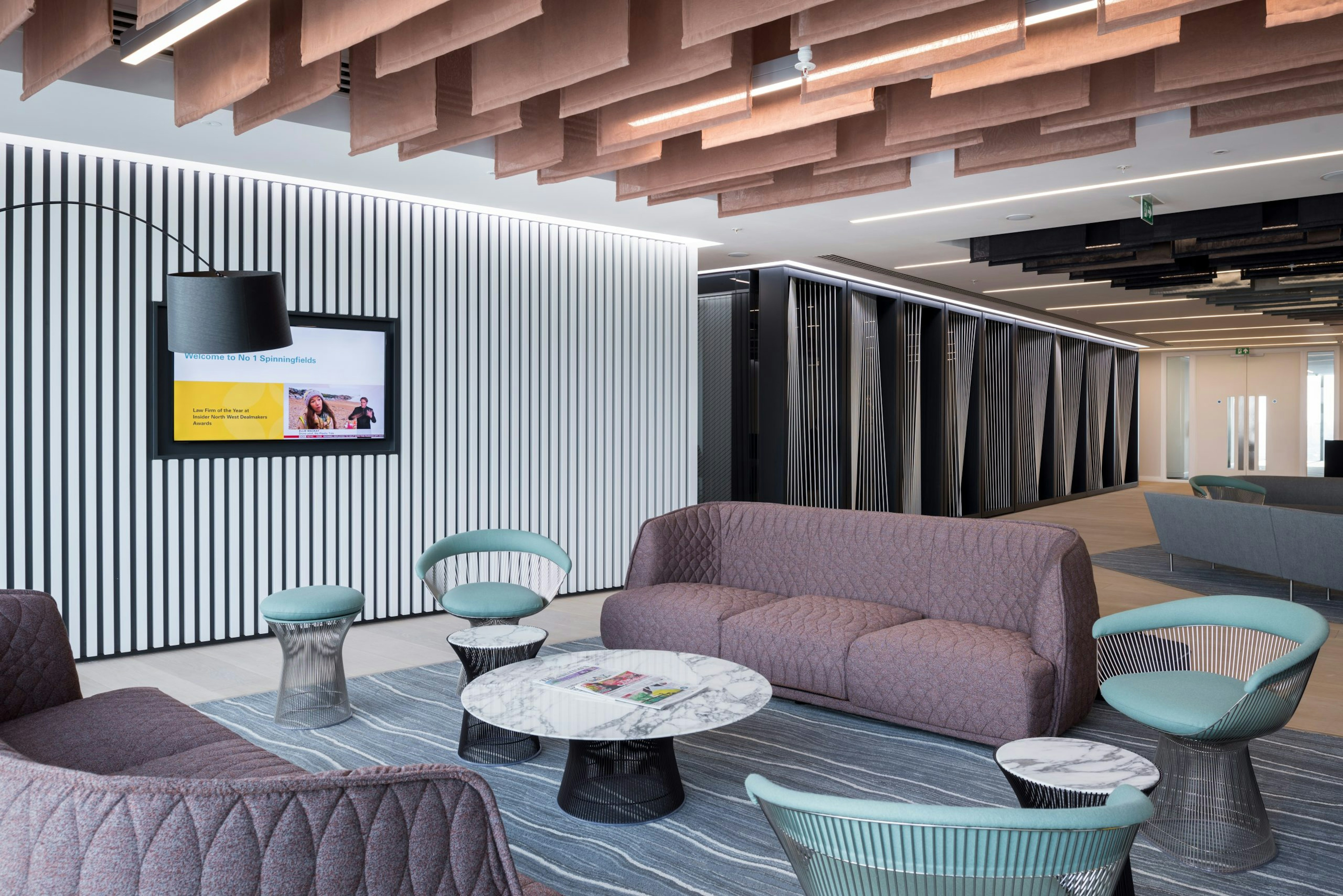 Law Firm Office Design - Lounge Area - Squire Patton Boggs