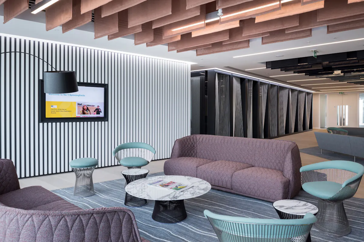 Personal storage and locker furniture solution delivered for Squire Patton Boggs by K2 Space