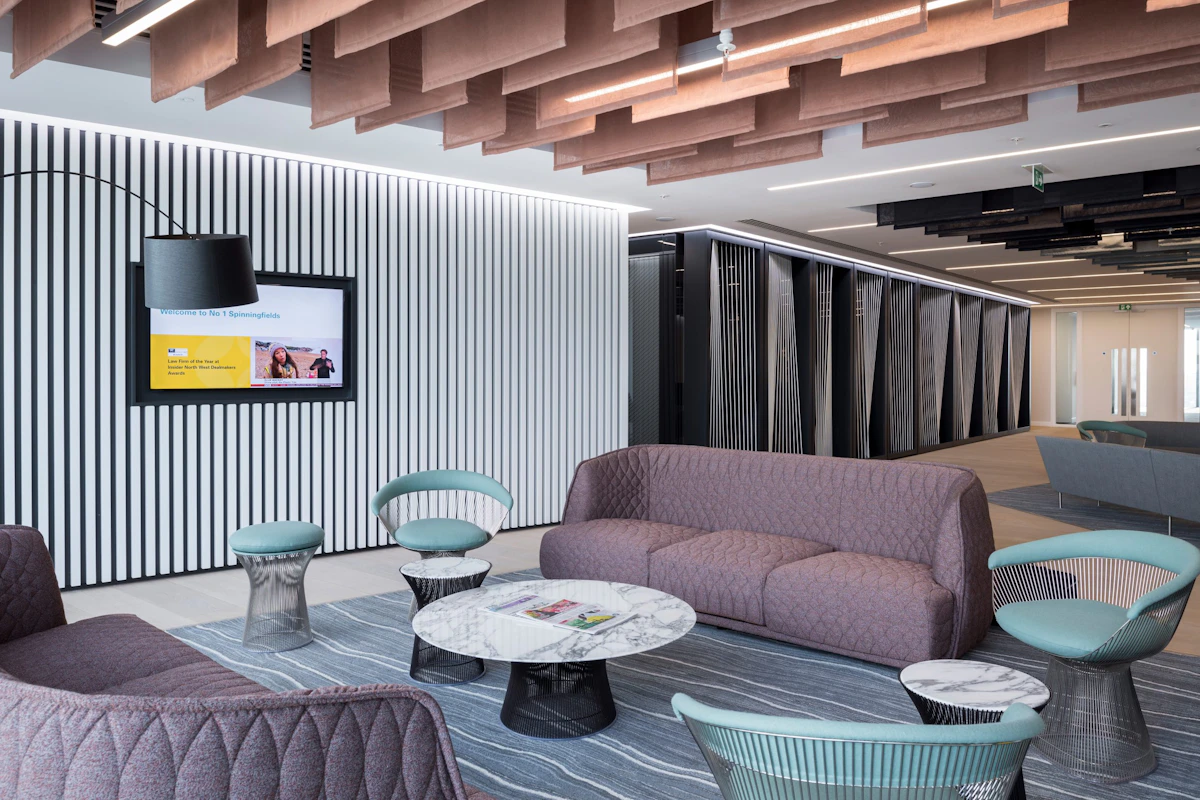 Personal storage and locker furniture solution delivered for Squire Patton Boggs by K2 Space