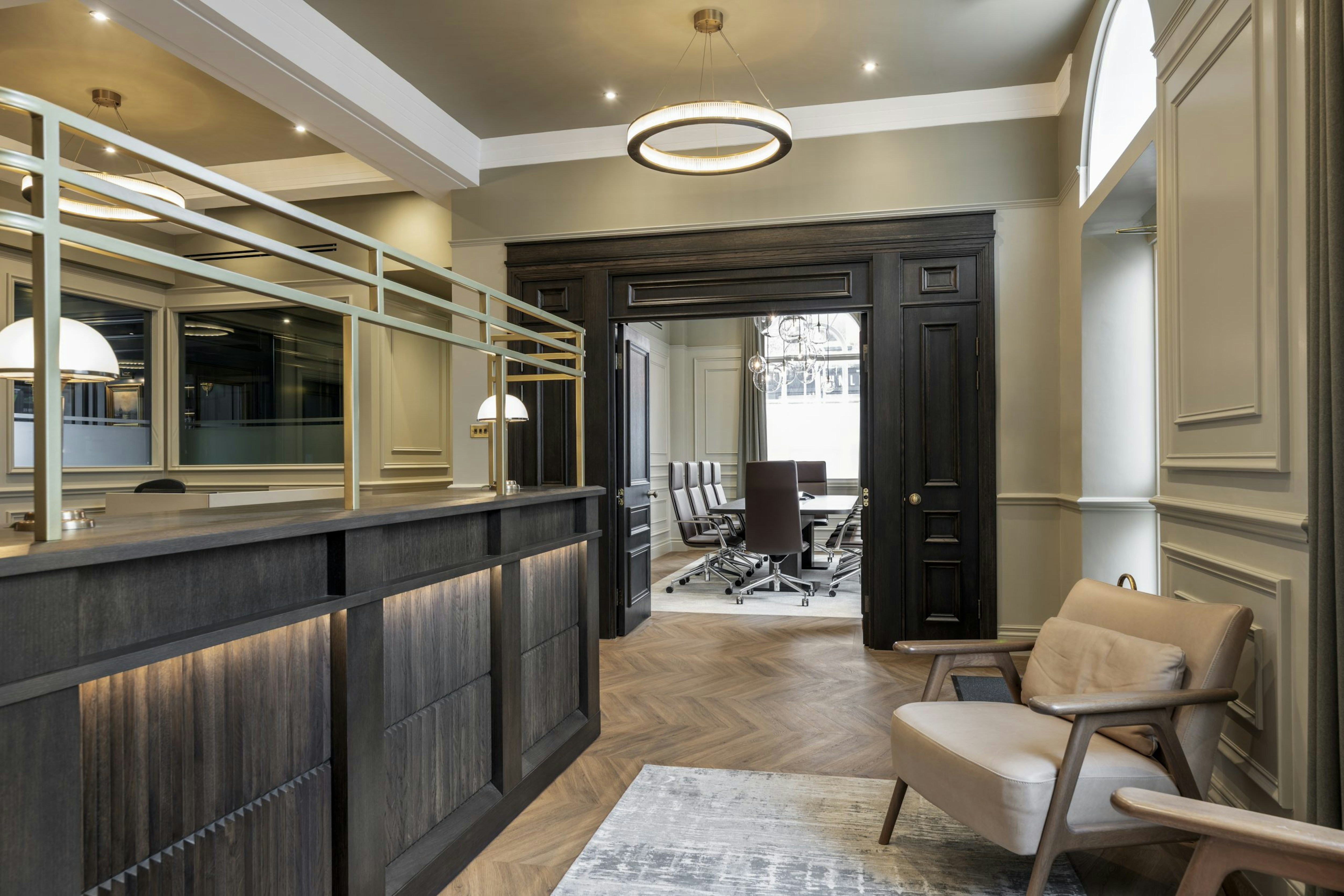 Investment Firm London - Reception Area