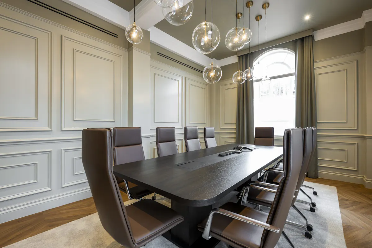 Brand Storytelling — London Investment Firm by K2 Space London investment firm office with brand storytelling carried through materials, art and spatial sequencing by K2 Space