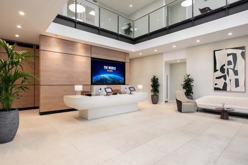 Distributed Planting — Global Innovation Institute, London by K2 Space Distributed biophilic planting integrated throughout the open workspace at the Global Innovation Institute London by K2 Space
