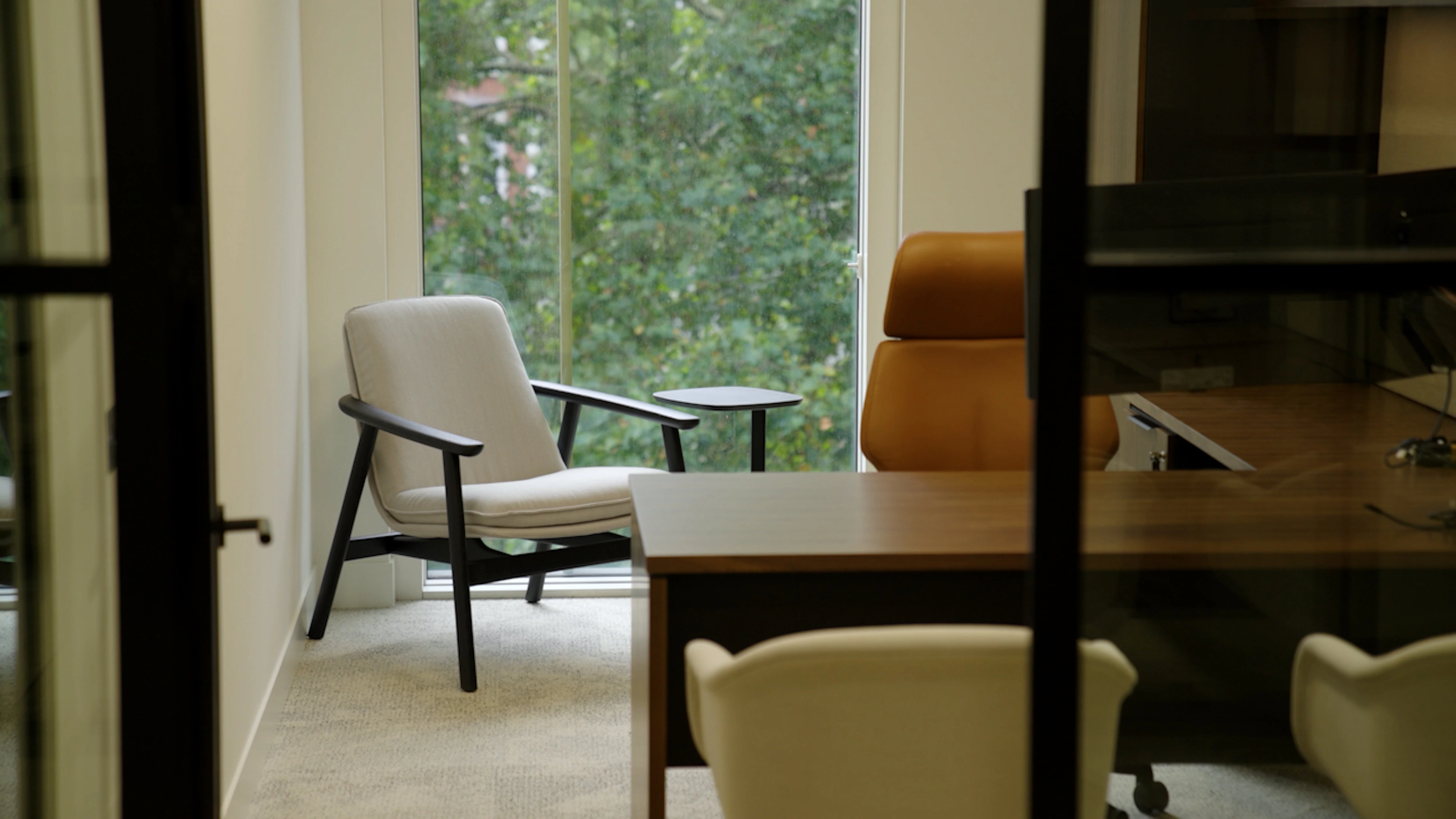 Platinum Equity Office Fit Out - Lounge Chair Greenery